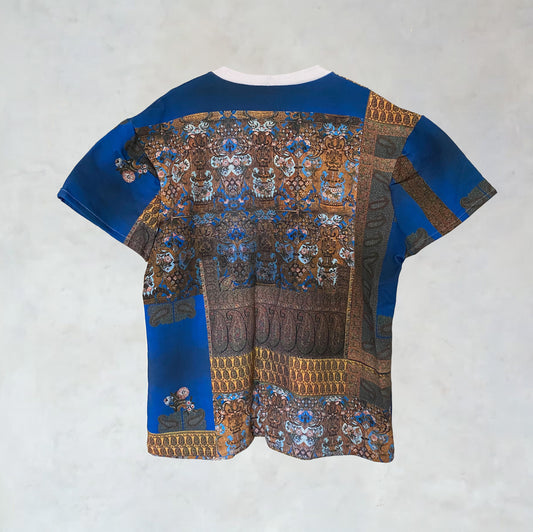 T-Shirt mit opulentem Print