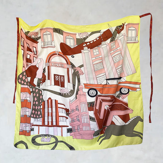 Wickelrock mit Allover-Print